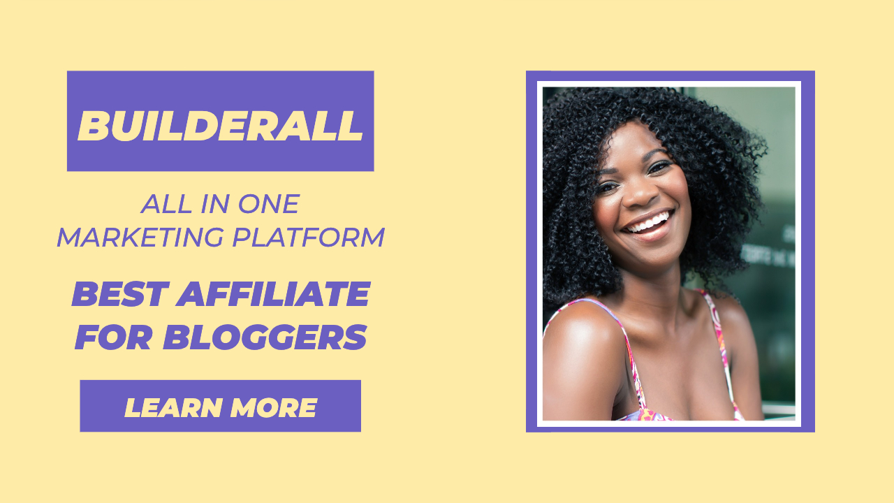 builderall review - affiliate program for bloggers